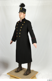  Photos Army man in Ceremonial Suit 5 18th century Army a pose historical clothing whole body 0002.jpg